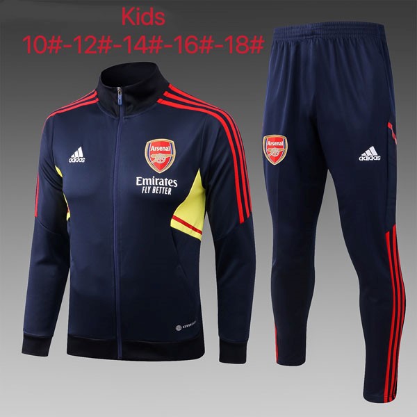 Kinder Trainingsanzug Arsenal 2023 Blau